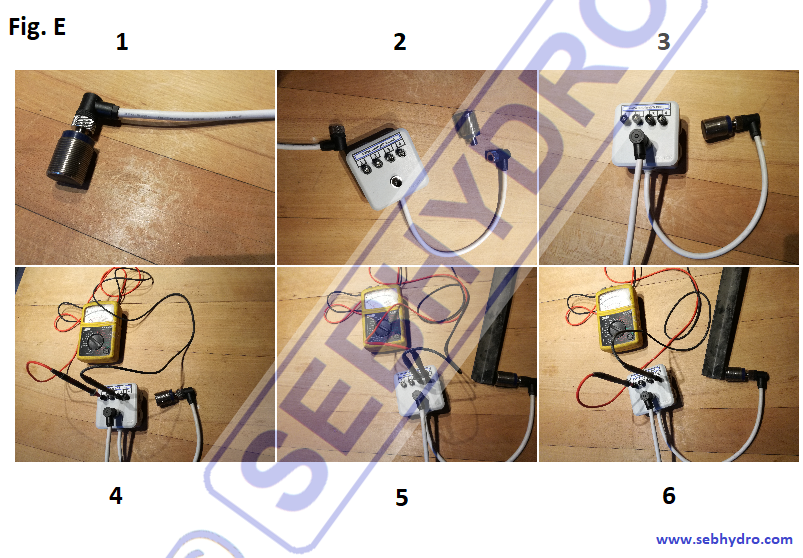 Utilisation du boitier test capteur électrique