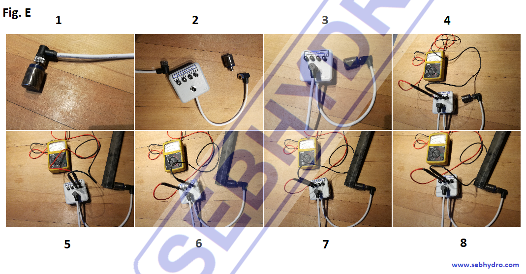 Fonctionnement boitier test capteur électrique