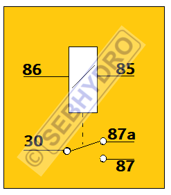 1 branchement relais 30a 3