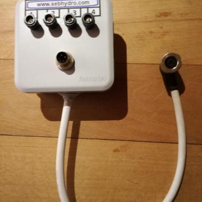 Boîtier test pour capteur 3 & 4 fils  