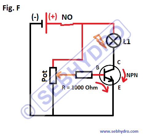 Connexion transistor NPN