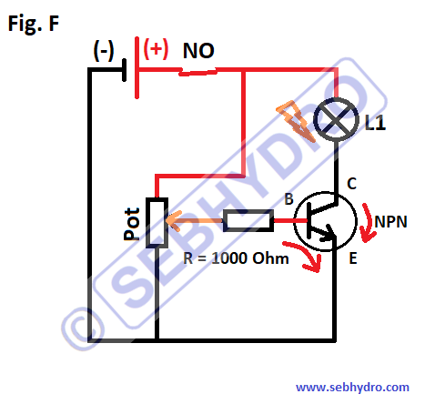 Connexion transistor npn