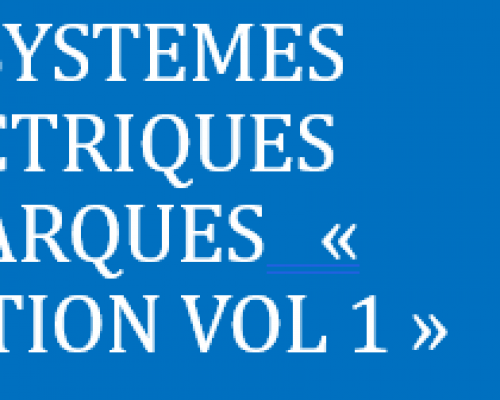 Couverture formation electrique ebook vol 1 sur cle usb