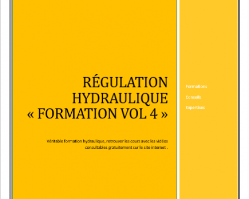 Couverture regulation hydraulique vol 4