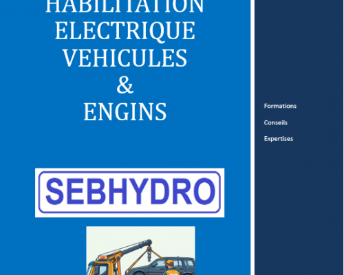 Couverture habilitation électrique véhicules et engins