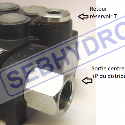 Distributeur agricole 6/3 centre à suivre monobloc