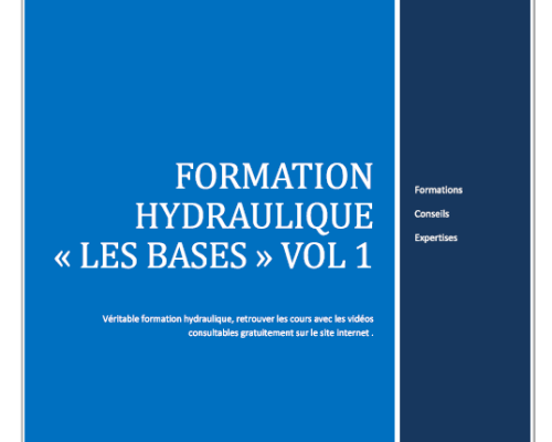 Formation hydraulique 