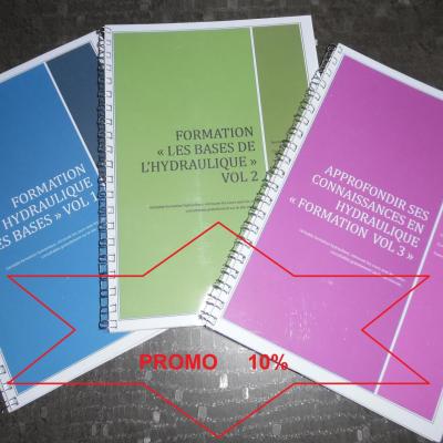 Formation hydraulique Vol 1, 2 & 3  