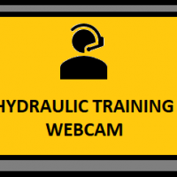 hydraulic training by webcam